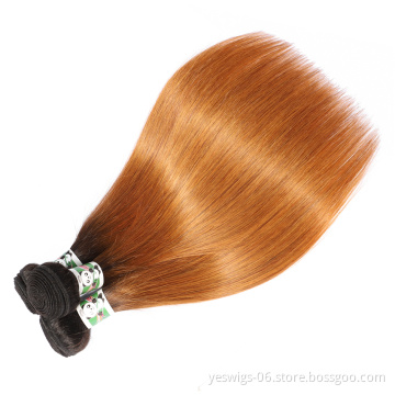 Double Machine Weft Peruvian Straight Hair Bundles 1b-30 33 27 99j Blonde 613 Human Extension Cuticle Aligned Raw Virgin Hair